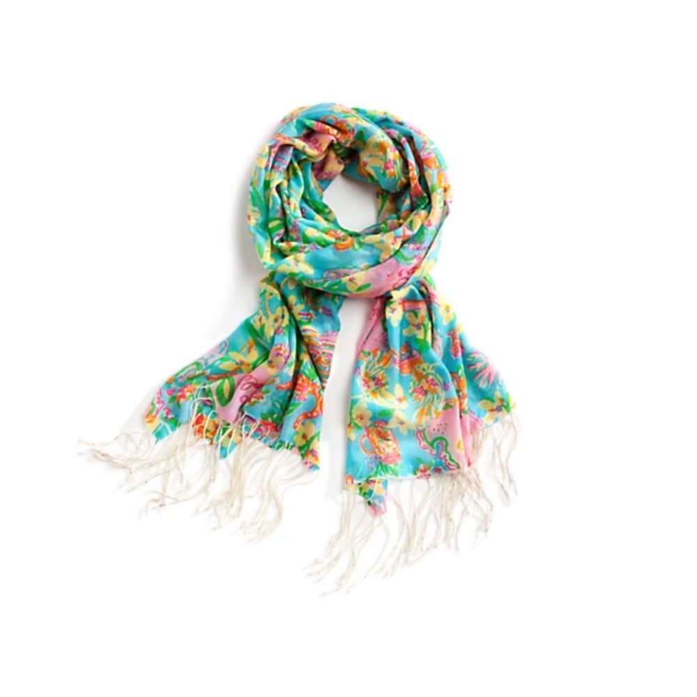 Lilly Pulitzer Murfee Scarf States - South Carolina